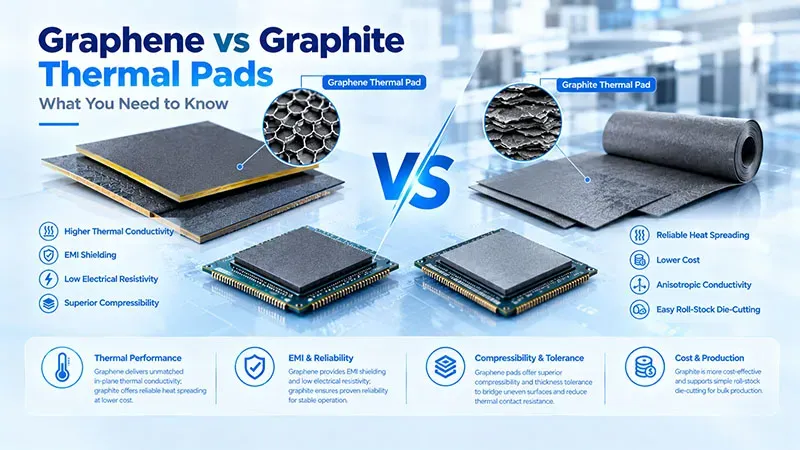 Graphene Vs Graphite Thermal Pads